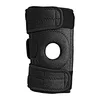 Double-sided metal spring stabilizers(4 springs) fit tightly with your knee joint which bind up the knee from all angles giving lateral and medial support ideal for weak knees and injured ligaments or doing exercise.